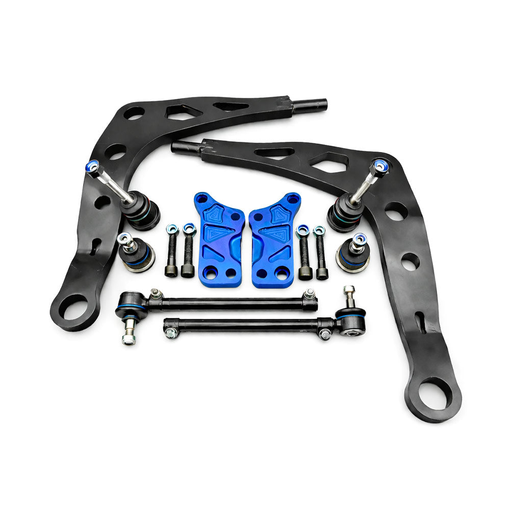 KAKUMA RACING PARTS Lenkwinkel Kit PRO passend für BMW E46 Vorderachse