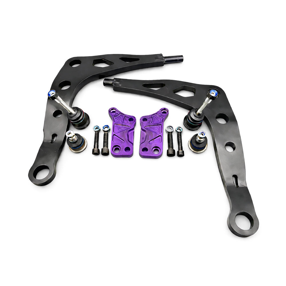 KAKUMA RACING PARTS Lenkwinkel Kit PRO passend für BMW E46 Vorderachse