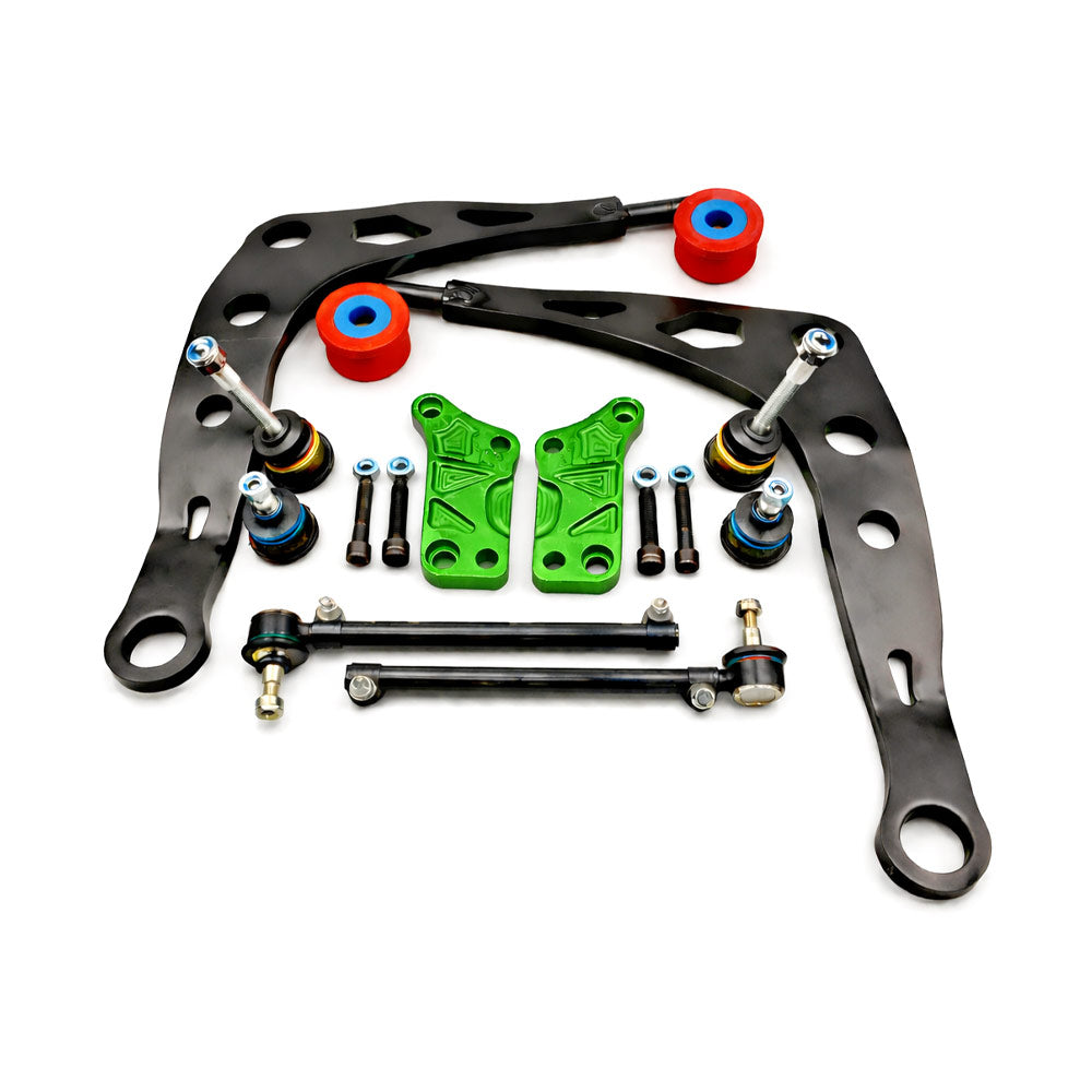 KAKUMA RACING PARTS Lenkwinkel Kit PRO passend für BMW E46 Vorderachse
