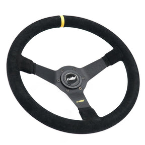 LUISI Mirage Race YS Sportlenkrad Wildleder schwarz (geschüsselt / mit TÜV) - PARTS33 GmbH
