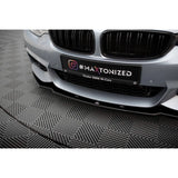 MAXTON DESIGN Frontlippe V1 passend für BMW F32 F33 F36 M-Paket (eintragungsfrei)