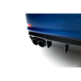 MAXTON DESIGN Heckdiffusor passend für Audi A3 Limousine 8V Doppelauspuff (eintragungsfrei)