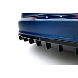 MAXTON DESIGN Heckdiffusor passend für Audi A3 Limousine 8V Einzelauspuff (eintragungsfrei)