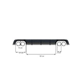 MAXTON DESIGN Heckdiffusor passend für BMW E39 M-Paket / M5 (eintragungsfrei)