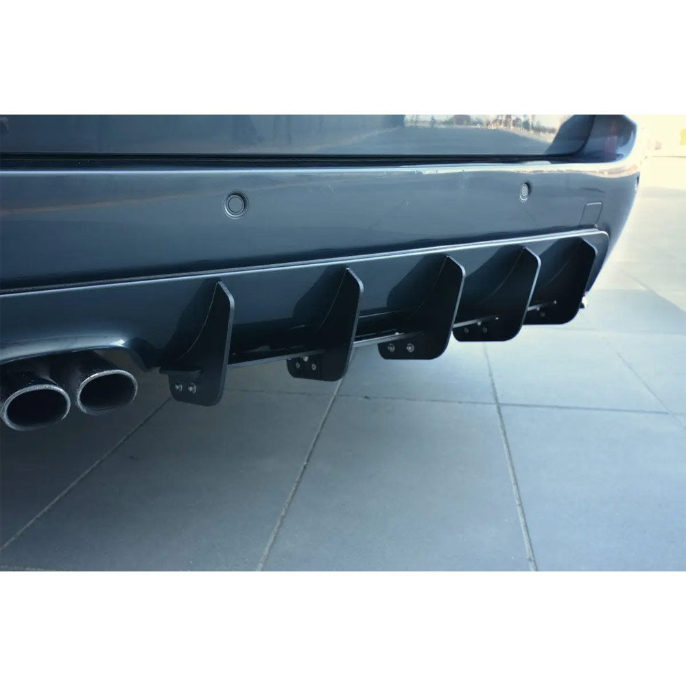 MAXTON DESIGN Heckdiffusor passend für BMW E61 Touring M-Paket (eintragungsfrei)