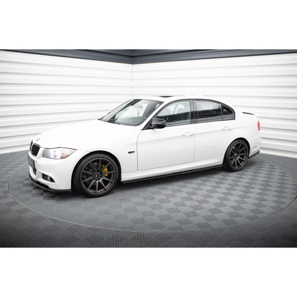 MAXTON DESIGN Seitenschweller Ansatz passend für BMW E90 E91 M-Paket (eintragungsfrei)