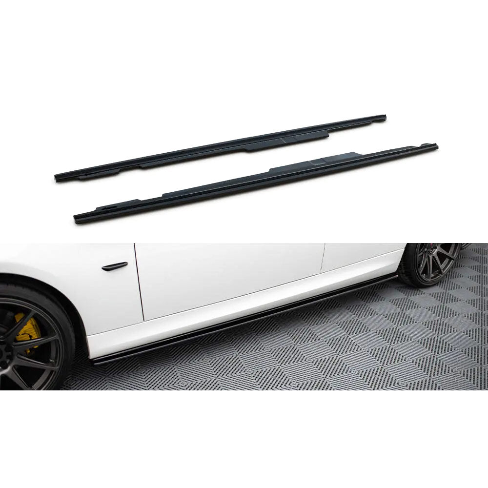 MAXTON DESIGN Seitenschweller Ansatz passend für BMW E90 E91 M-Paket (eintragungsfrei)