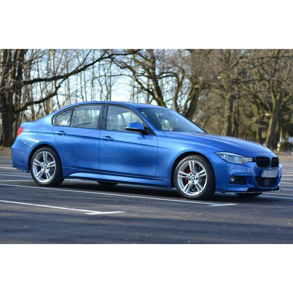 MAXTON DESIGN Seitenschweller Ansatz passend für BMW F30 M-Paket (eintragungsfrei)
