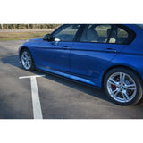 MAXTON DESIGN Seitenschweller Ansatz passend für BMW F30 M-Paket (eintragungsfrei)