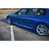 MAXTON DESIGN Seitenschweller Ansatz passend für BMW F30 M-Paket (eintragungsfrei)