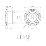 NUKE PERFORMANCE Air Jack Ventilgehäuse (Aluminium)