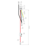 NUKE PERFORMANCE Kabelsatz Kraftstoffpumpe Single Fuel Pump 30A