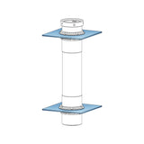 NUKE PERFORMANCE Montageplatte Air Jack 60C (Stahl)