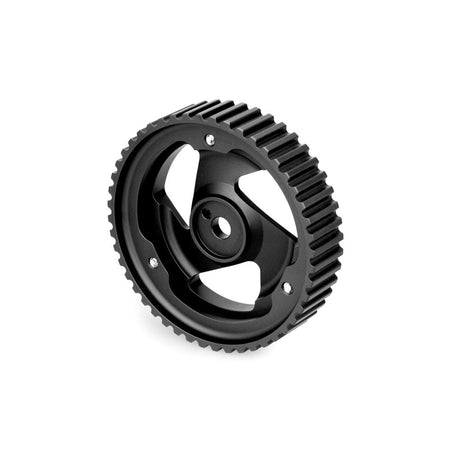 NUKE PERFORMANCE Nockenwellenrad verstellbar passend für Mitsubishi 4G63 / EVO 1 – 8 (Aluminium)