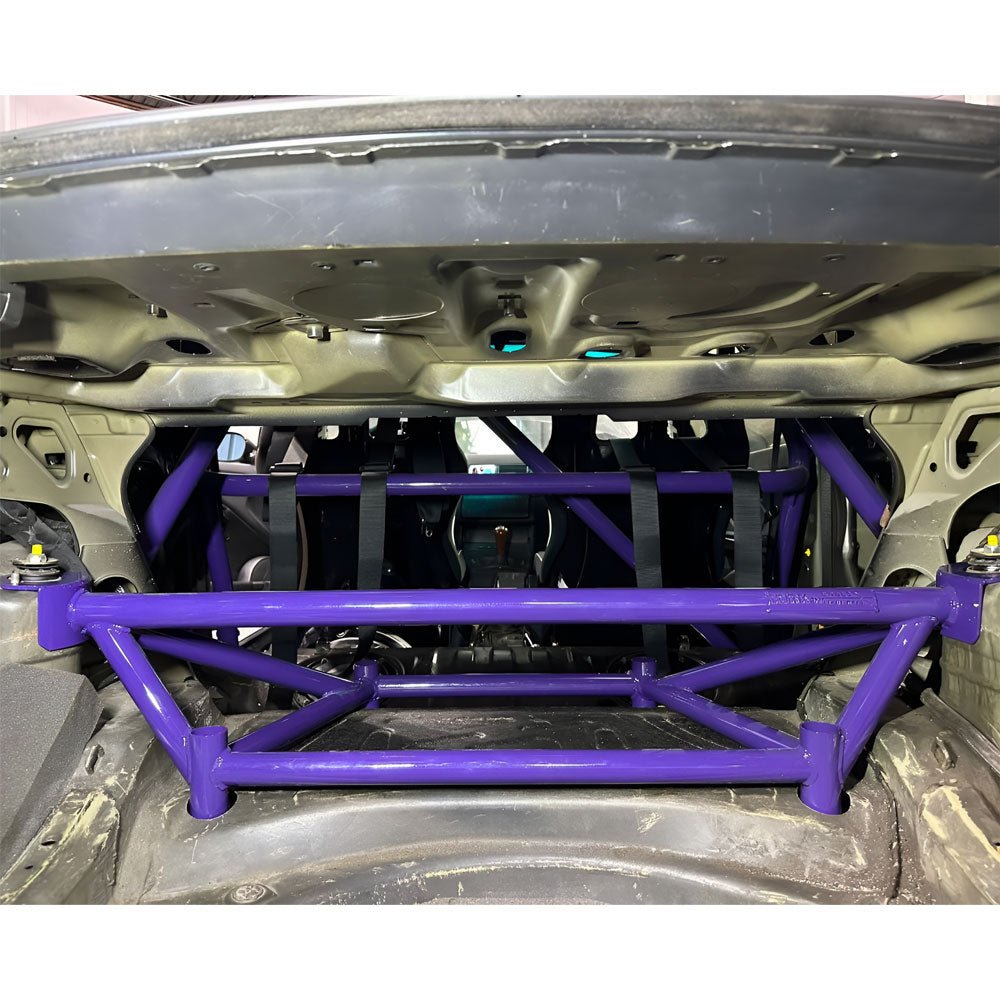YURKAN CAGES strut brace rear axle reinforcement BMW E46 Coupe / Limo / Touring / Compact (4 points, 1 piece) - PARTS33 GmbH