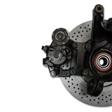 EPYTEC Bremssattel Adapter passend für VW Golf 4 R32 Polo WRC / Audi S3 / Seat Leon für 335x22mm Bremsscheibe Hinterachse