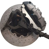 EPYTEC Bremssattel Adapter passend für Mercedes-Benz W211 C219 R230 E55 E63 CLS55 CLS63 SL55 SL63 für 6-Kolben GLS AMG Sattel mit 390x36mm Bremsscheibe Vorderachse