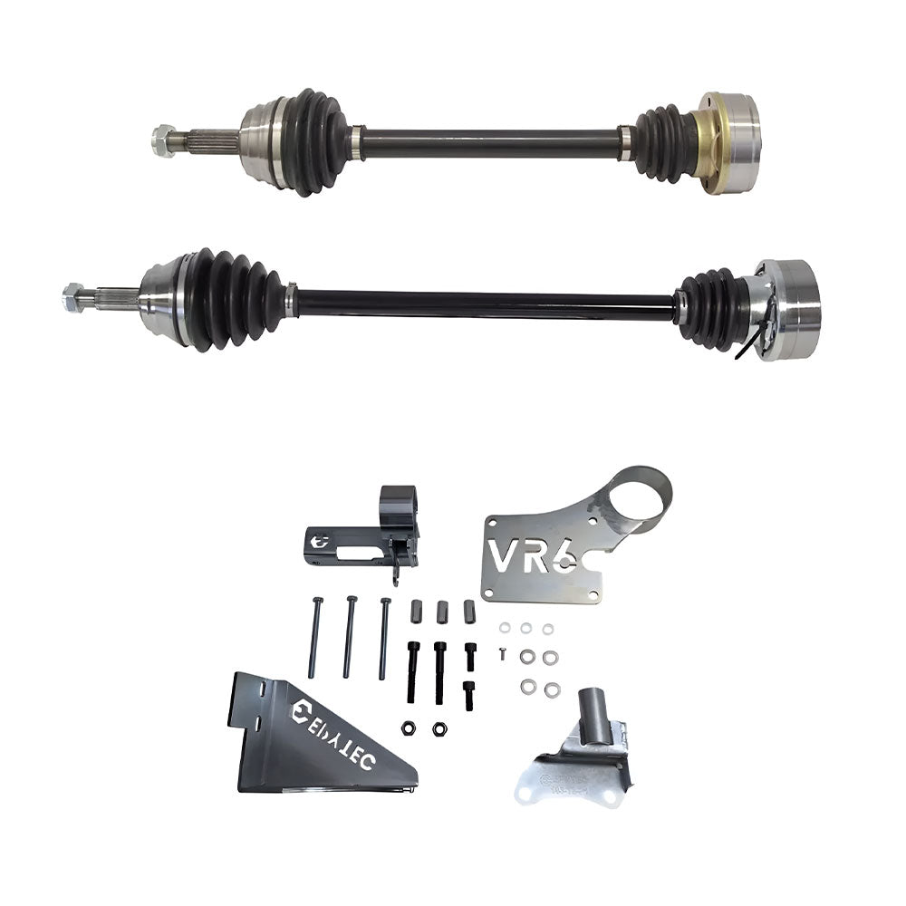 EPYTEC Motorhalter Antriebswellen Set passend für VW Golf 1 Caddy Scirocco Jetta