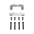 EPYTEC Bremssattel Adapter passend für BMW E46 für 4 - Kolben Porsche Sattel mit 328x20mm E46 M3 Bremsscheibe Hinterachse - PARTS33 GmbH