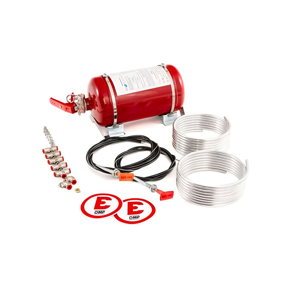 OMP Löschanlage Sport 4,25 Liter (Stahl / FIA) - PARTS33 GmbH