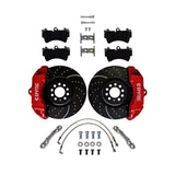 EPYTEC Bremsanlagen Kit passend für Audi A3 TT / VW Golf 4 Polo Bora / Seat auf 6-Kolben Sattel mit 334x32mm Bremsscheibe Vorderachse