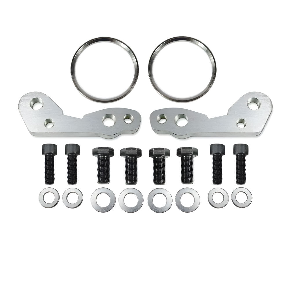 EPYTEC Bremssattel Adapter passend für VW T3 für Audi Ate 57 Sattel mit 312x25mm Bremsscheibe Vorderachse