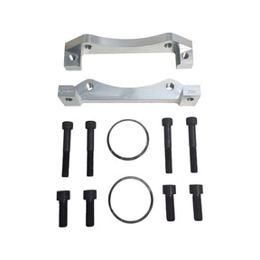 EPYTEC Bremssattel Adapter passend für Ford Focus RS MK2 für 8 - Kolben Audi RS4 Sattel mit 370x32mm TTRS Bremsscheibe Vorderachse - PARTS33 GmbH