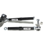 MRT ENGINEERING Spurstangen passend für BMW E30 E36 E46 M3 E85 einstellbar Set Uniball (Aluminium)