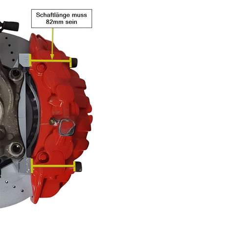 EPYTEC Bremssattel Adapter VW Corrado Golf 2 3 Corrado Passat VR6 für Porsche Sattel mit R32 Bremsscheiben Vorderachse - PARTS33 GmbH