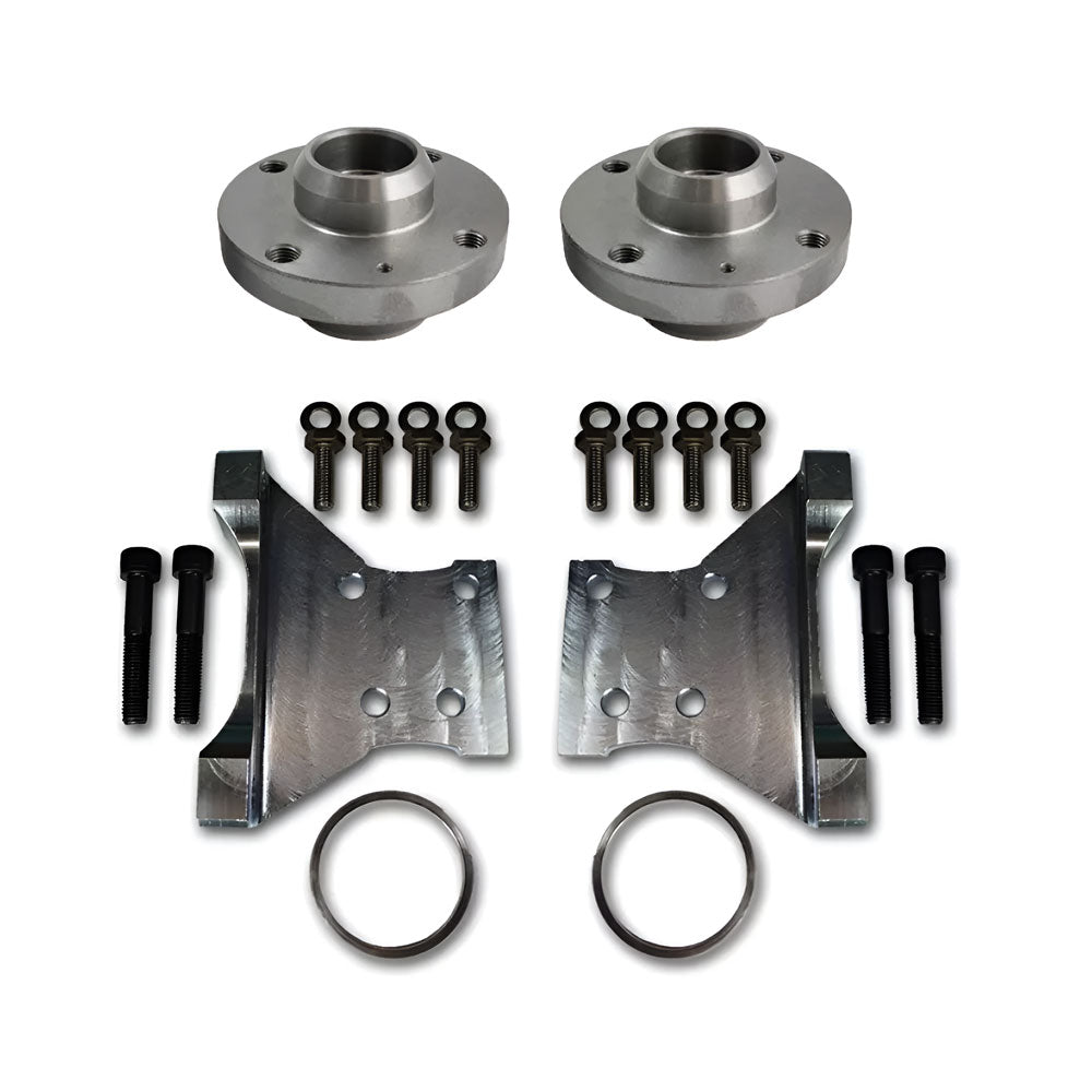 EPYTEC Bremssattel Adapter passend für VW Golf 1 2 3 Corrado Scirrocco Jetta Polo für Porsche 996 Sattel mit 280mm Bremsscheibe Hinterachse - PARTS33 GmbH