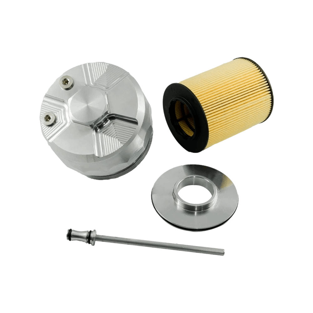 PMC MOTORSPORT oil filter cover suitable for BMW M52 M54 (3 sensor connections)