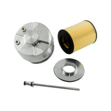 PMC MOTORSPORT Ölfilter Deckel passend für BMW M52 M54 (3 Sensoranschlüsse)