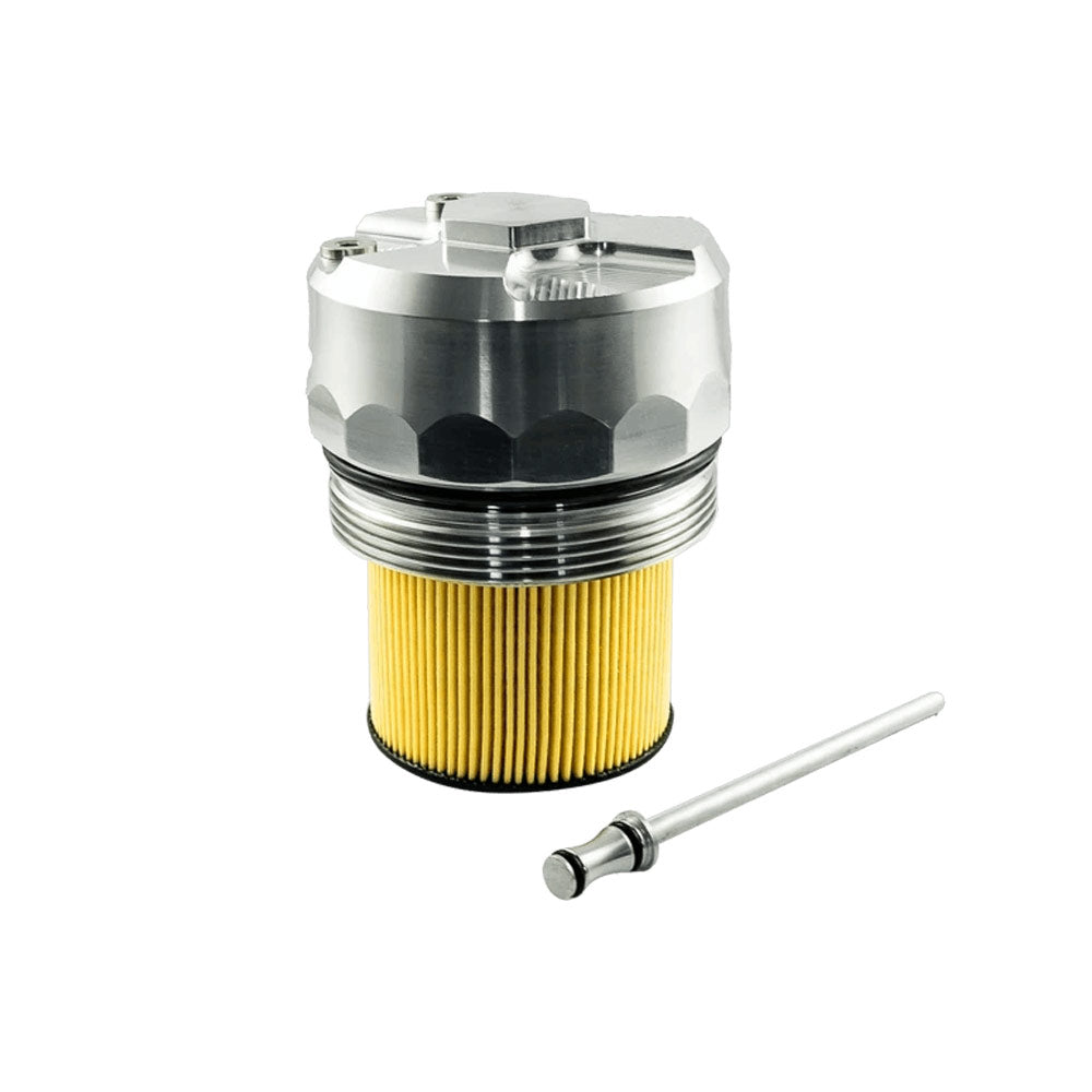 PMC MOTORSPORT oil filter cover suitable for BMW M52 M54 (3 sensor connections)