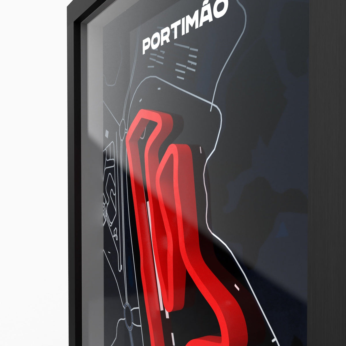 AP10 Portimão 3D Poster (gerahmt)