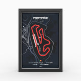 AP10 Portimão 3D Poster (gerahmt)