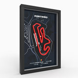 AP10 Portimão 3D Poster (gerahmt)