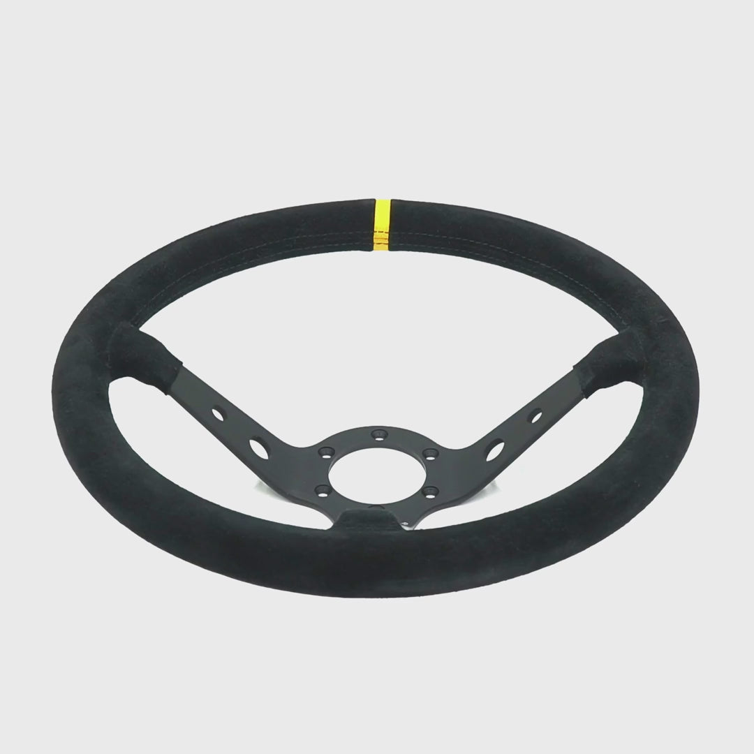 OMP Corsica Superleggero Sportlenkrad Wildleder schwarz (tief geschüsselt)