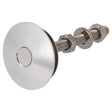 QSP Haubenhalter Schnellverschluss 60mm Silber (Aluminium) - PARTS33 GmbH