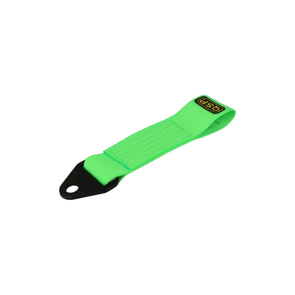 QSP Abschleppschlaufe Extrastark 20 cm fluor grün (FIA)
