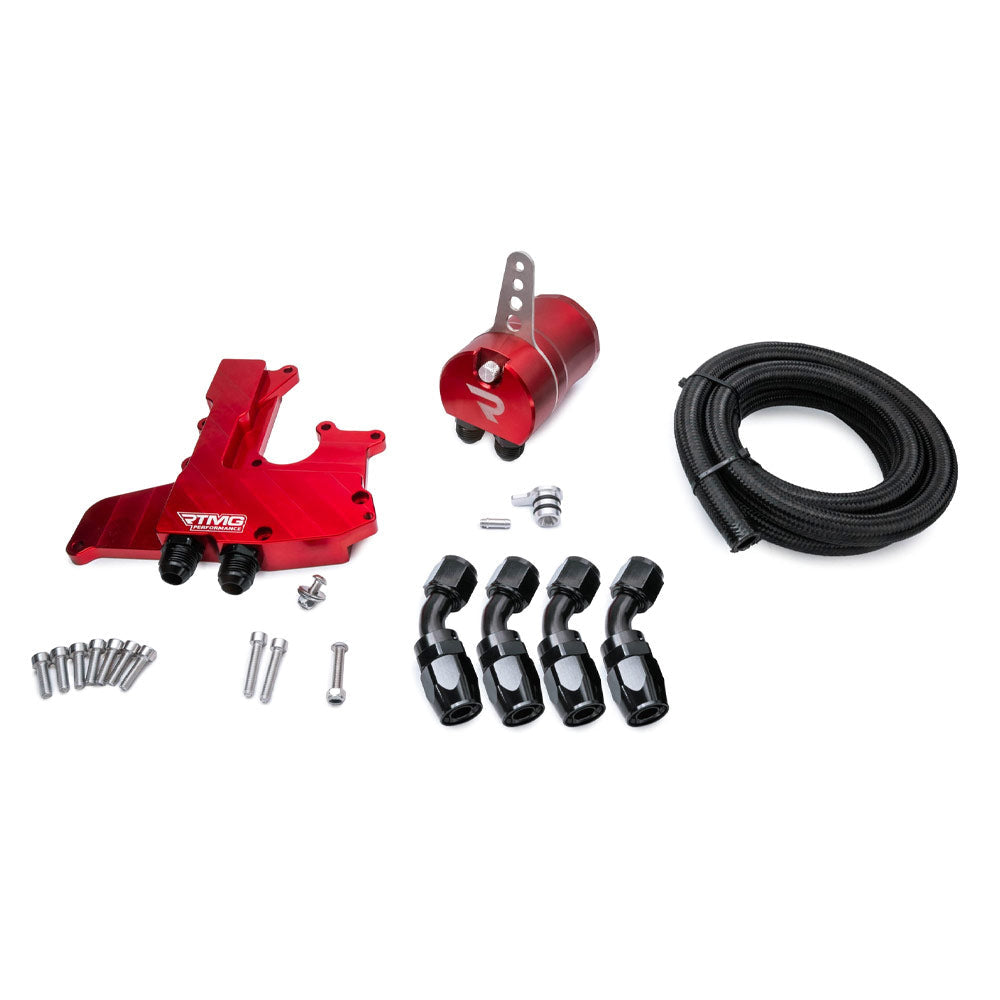 RTMG PERFORMANCE Ölabscheider Catchtank Kit passend für VW Audi Skoda Seat 1.8 / 2.0 TSI