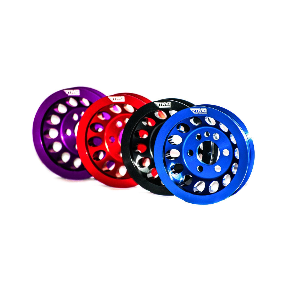 RTMG PERFORMANCE Riemenscheibe Kurbelwelle passend für VW Audi Skoda Seat 2.0 TFSI EA113 (Aluminium)