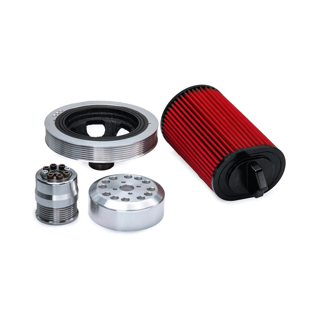 RTMG PERFORMANCE Stage 4 Riemenscheiben Kit passend für Mercedes-Benz M271 1.8L (Aluminium)