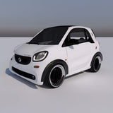 SEKCUSTOMS Widebody Overfender Kotflügelverbreiterung passend für Smart Fortwo W453