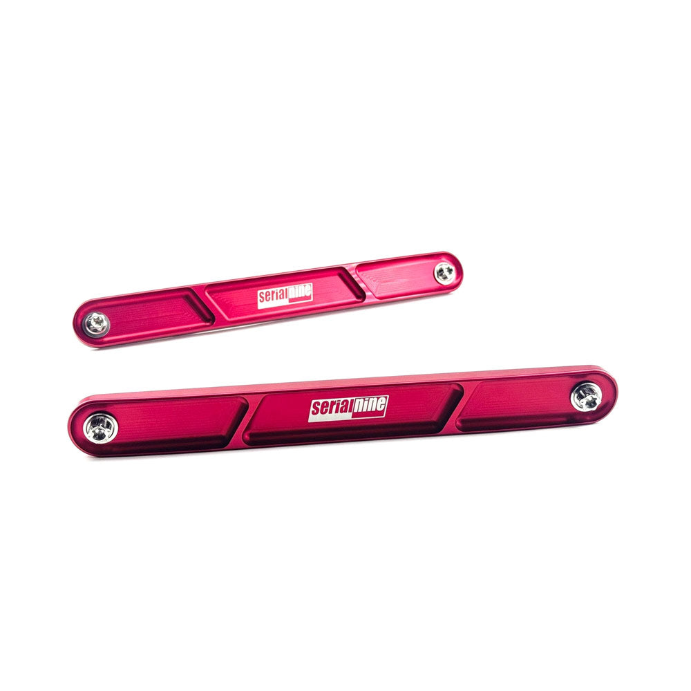 SERIALNINE Hinterachsträger Verstärkung Subframe Brace passend für Lexus IS300 / Toyota Altezza / Mark II / Chaser / Cresta / Crown / Aristo / Celsior (Aluminium)