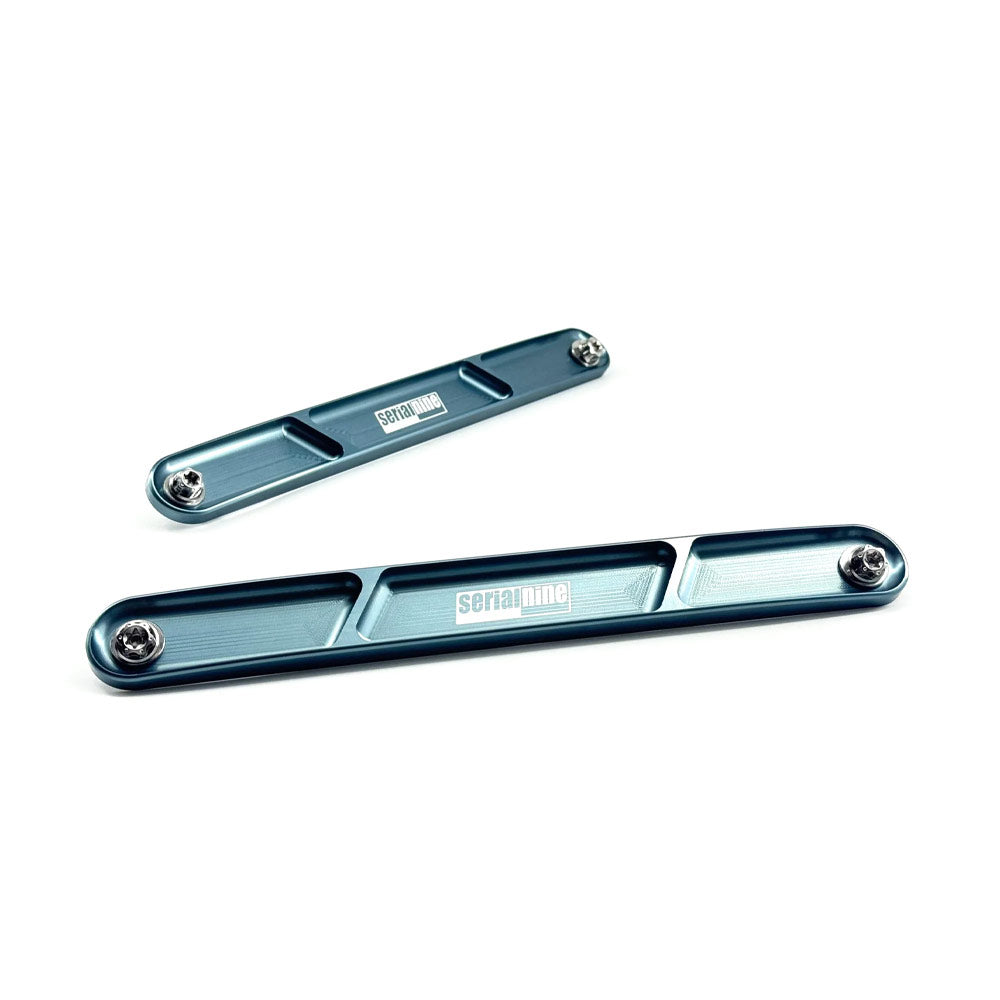 SERIALNINE Hinterachsträger Verstärkung Subframe Brace passend für Lexus IS300 / Toyota Altezza / Mark II / Chaser / Cresta / Crown / Aristo / Celsior (Aluminium)