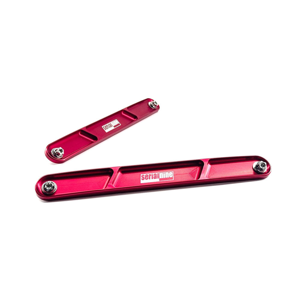 SERIALNINE Hinterachsträger Verstärkung Subframe Brace passend für Lexus IS300 / Toyota Altezza / Mark II / Chaser / Cresta / Crown / Aristo / Celsior (Aluminium)