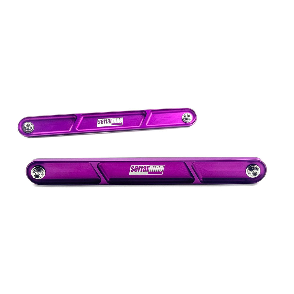 SERIALNINE Hinterachsträger Verstärkung Subframe Brace passend für Lexus IS300 / Toyota Altezza / Mark II / Chaser / Cresta / Crown / Aristo / Celsior (Aluminium)