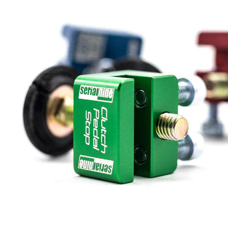 SERIALNINE Kupplungspedalanschlag passend für Kupplungspedale bis 7,5 mm einstellbar (Aluminium)