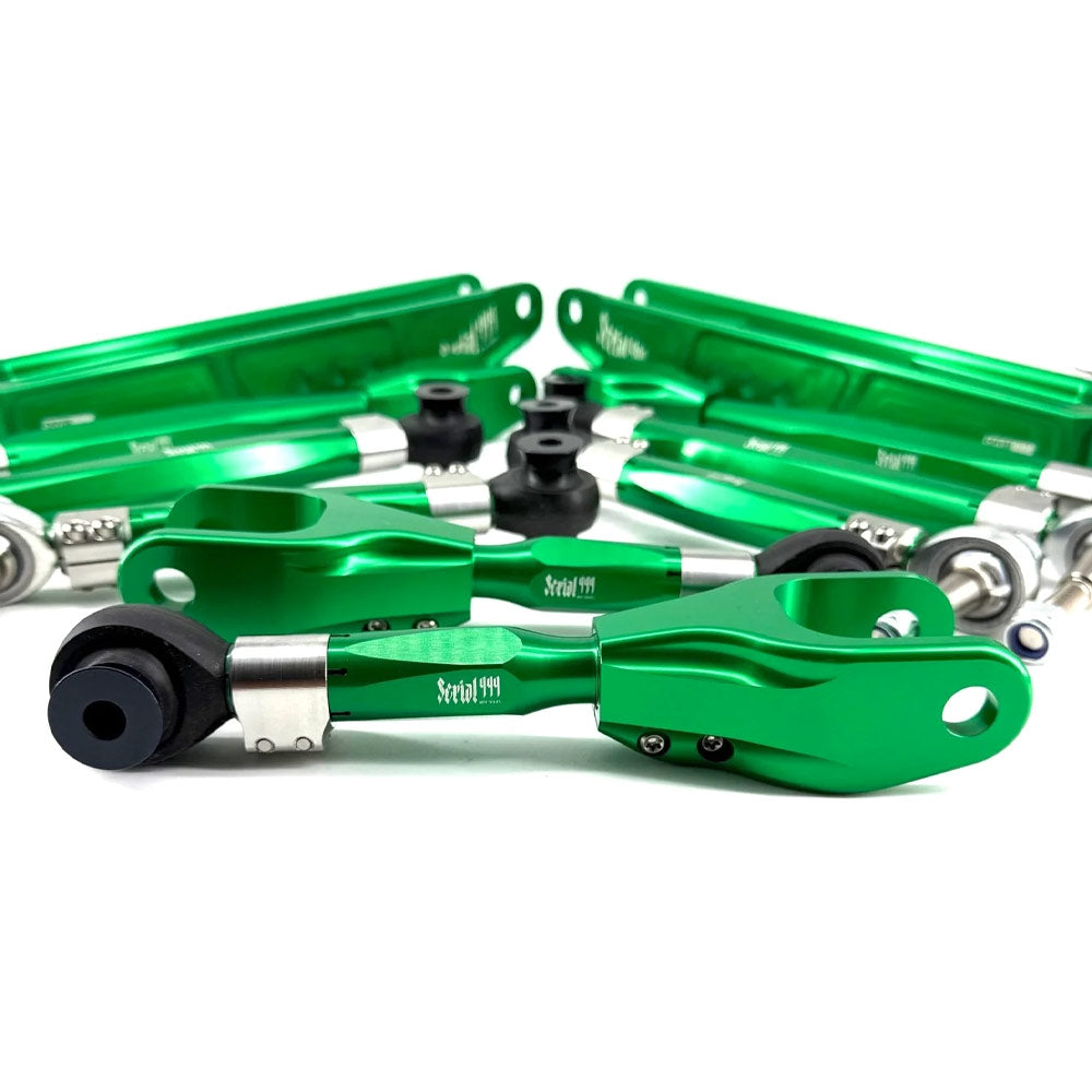 SERIALNINE Querlenker Camber Arms V1 passend für Lexus IS F / IS350 / GS350 / IS250 / GS430 / Toyota Crown / Mark X XE20 S190 Hinterachse oben einstellbar Uniball (Aluminium)