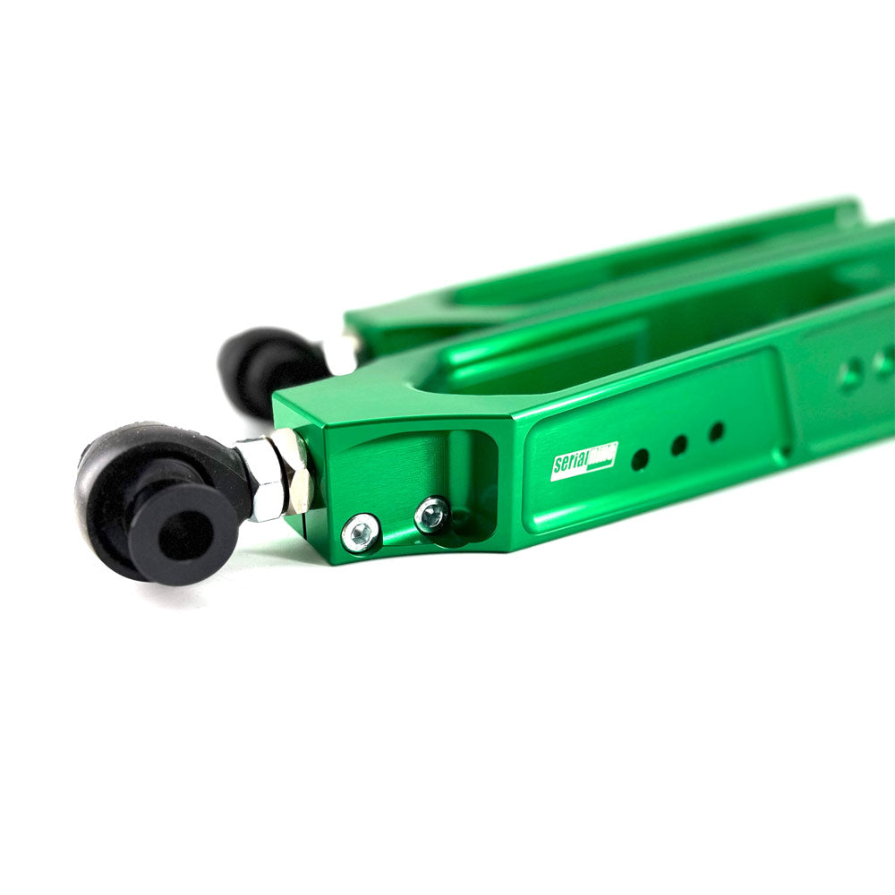 SERIALNINE Querlenker Camber Arms passend für Lexus IS F / IS350 / GS350 / IS250 / GS430 XE20 S190 Hinterachse unten einstellbar Uniball (Aluminium)